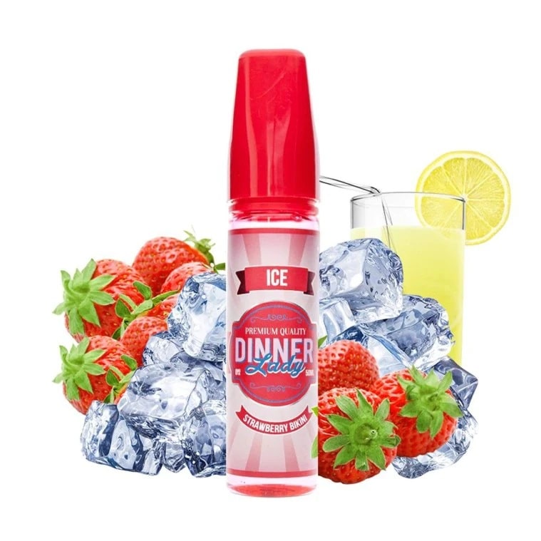 Dinner Lady E Liquid - Strawberry Bikini