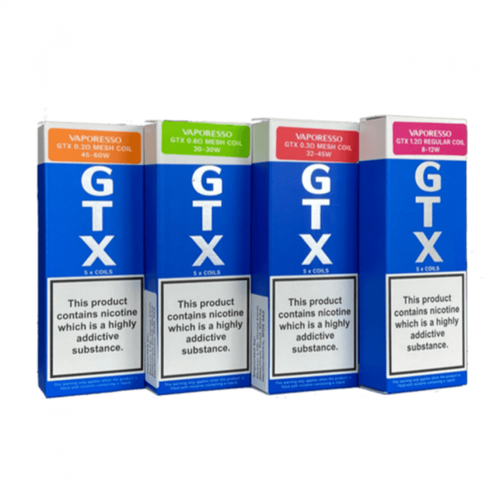 Vaporesso GTX Replacement Coil Series (5-Pack)